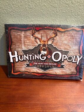 Hunting Opoly Board Game - Brown Hunting Theme